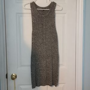 Dynamite salt & pepper knitted tunic